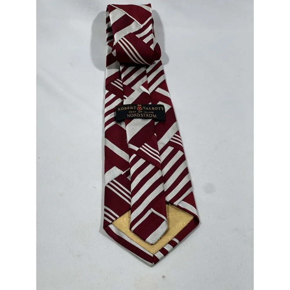 Robert Talbott Best Of Class Silk Tie‎ Mens Striped Luxury Designer
